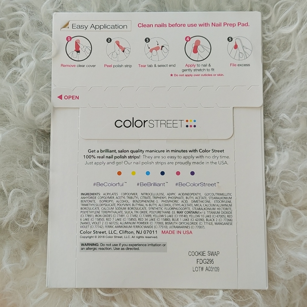 SOLD! Cookie Swap color street nails retired - Picture 5 of 6
